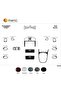 Meriç ®   Mitsubishi Carisma Front Glove Box Trim Mahogany 13 Pieces 1999-2004 - 4