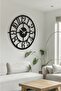 41 Cm Metal Material Running Seconds Silent Mechanism Decorative Wall Clock - 2