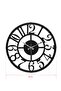 41 Cm Metal Material Running Seconds Silent Mechanism Decorative Wall Clock - 5