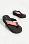 Robin Platform Black Pink Women's Stylish Flip Flops Beach Slippers Flip Flops - 4