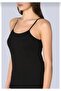 2-Piece Women's Padded Tank Top 6349 Black - 2