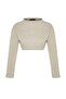 سترة تريكو أساسية من Stone Super Crop TWOAW23KZ01068 - 6