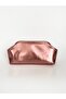 Heybes Women's Pink Shiny Textured Leather Clutch Handbag