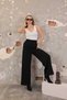 White Body Blouse Knitwear Stretchy Sleeveless Ladder Collar, Laser Cut Top Clothing Skirt Combination, Summer - 3
