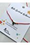 Drop Choker Necklace Minimal Red Women's Necklace - 4