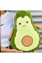 Avocado Plush Pillow 50cm and Angel Pendant Gift - 4