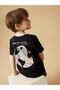 100% Cotton Short Sleeve Printed Boy's T-Shirt - 4