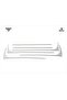 Meriç ®   Nissan Tino Front Glove Box Plated Aluminum 6 Pieces 2000-2008