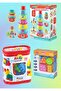 0-3 Years Educational Game Set Smart Blocks Bultak + Roller Tower + Geometric Shapes
