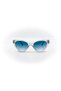 22244 Model UV Protection Transparent Women's Sunglasses