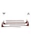 Meriç ®   Nissan Tino Front Glove Box Trim Gloss Black 6 Pieces 2000-2008