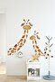 Mother Baby Giraffe Children's Room Wall Sticker Set - Sim706