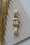 Wristwatch Steel Cord Water Resistant Metal Unisex Men Women New Season Jewelled Watch - 2