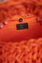 Via Veneto Handmade Paper String Handbag |   Orange Color |   Lined |   Daily, Vacation & Beach Use | - 7