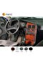 Meriç ®   Peugeot 405 Front Glove Box Trim Aluminum 9 Pieces 1992-1995 - 3