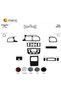 Meriç ®   Peugeot 406 Front Glove Box Plated Aluminum 13 Pieces 1999-2005 - 2