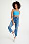 Ribbed Camisole Back Detailed Crop Body - 2