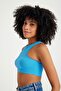 Ribbed Camisole Halter Neck Crop Body - 7