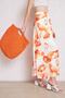 Via Veneto Handmade Paper String Handbag |   Orange Color |   Lined |   Daily, Vacation & Beach Use | - 3