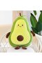 Avocado Plush Pillow 50cm and Angel Pendant Gift - 2