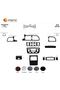 Meriç ®   Peugeot 406 Front Glove Box Trim Mahogany 13 Pieces 1999-2005 - 2