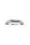 Chrome Metal 96 Mm Stone Furniture Handle Mussel Bowl Cupboard Drawer Cloakroom - 3