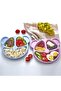 Plate Fork Spoon Set 3 Piece Food and Food Set Plate Spoon Cutlery Set - 7