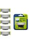 Oneblade X5 Stainless Steel Replacement Blades Compatible with All Oneblade Electric Razors