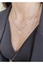 Cream Mother of Pearl Butterfly Combination Necklace