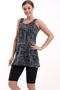 Women's Lycra Tights Two Piece Dress Swimsuit - 4