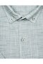 Short Sleeve Green Men's Shirt Loose Fit Full Cotton - 2