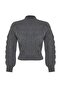 Antrasit Crop Dik Yaka Triko Kazak TWOAW22KZ1634 - 6