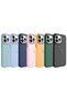 Apple iPhone 13 Pro Case Frosted Transparent Metal Frame May Cover - 3