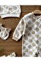 Organic Cotton 3-Piece Combed Cotton Baby Jumpsuit Set Elephant - 2