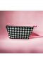 حقيبة سفر ومكياج متعددة الأغراض موديل Houndstooth Zipper - 6