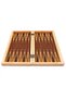 Solid Walnut Coated Backgammon Large Size - 2