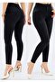 High Waist Lycra Jean Trousers (Color Options)