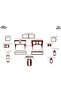 Meriç ®   Seat Toledo/Leon Front Glove Box Trim Glossy Black 15 Pieces 1999-2002 - 2