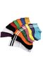 Series of 16 Basketball Striped and Plain Cheerful College Tennis Socks - 2