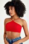 Ribbed Camisole Crop Body with Hose Detail - 7