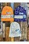 Baby Boy /monster Written/ Baby Hat-beret/combed cotton Hat 3 Pieces
