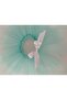 Water Green Cat Dog Tutu Skirt - 2