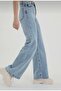Blue Palazzo High Waist Flare Jeans