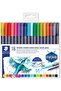 Staedtler 3001 Tb18 Marsgraphic Duo Brushed Double-Sided Felt Pen 1.0-6.0mm 18pcs - 2