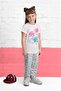 Licensed Cream Girl's Pajama Set
