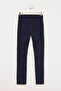 Navy Blue Slim Fit 5 Pockets Teen Girl Pants H2197A6.Be458 - 2