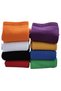 8-Piece Basketball Solid Color Cheerful College Tennis Socks - 4