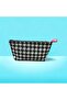 حقيبة سفر ومكياج متعددة الأغراض موديل Houndstooth Zipper - 5