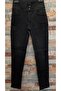 High Waist Lycra Jean Trousers (Color Options) - 2