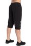 Sports Lycra - Men's Black Lycra Sports Capri - 8036-10 - 3
